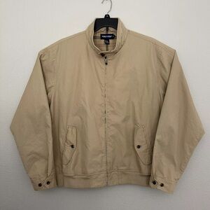 Men’s Ralph Lauren Polo Man’s Golf Bomber Jacket Coat Sz XXL Khaki Plaid